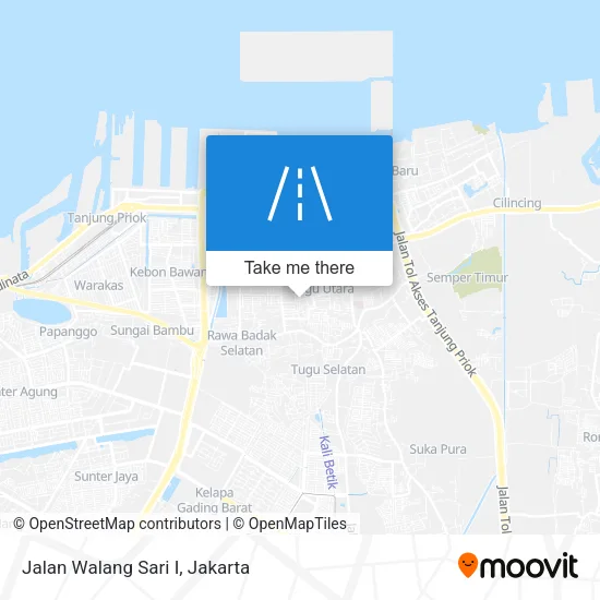 Jalan Walang Sari I map