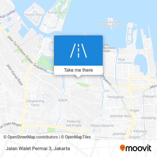 Jalan Walet Permai 3 map