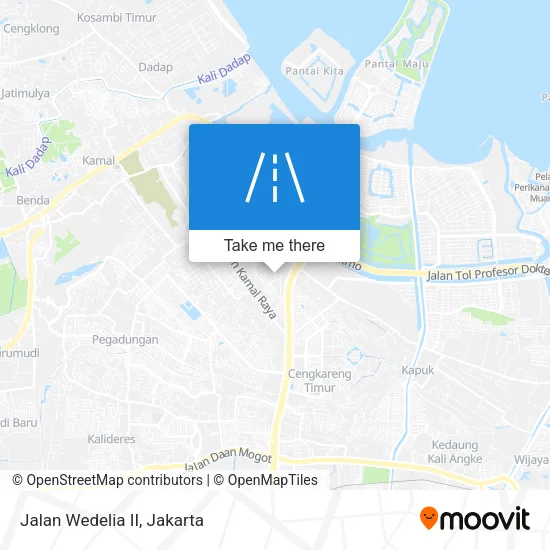 Jalan Wedelia II map