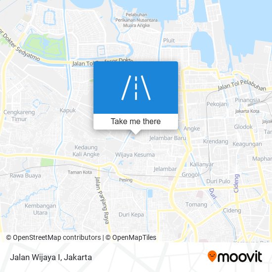 Jalan Wijaya I map