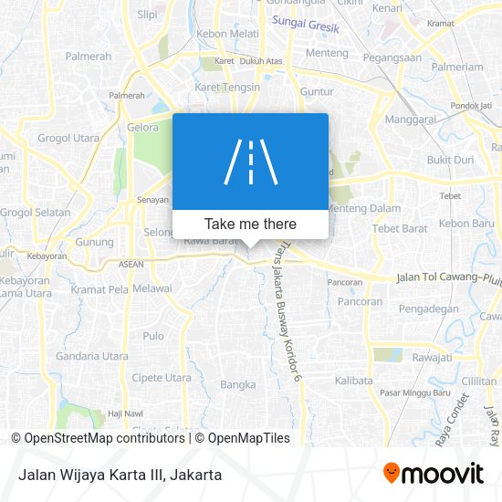 Jalan Wijaya Karta III map