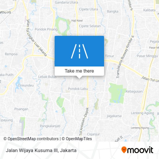 Jalan Wijaya Kusuma III map
