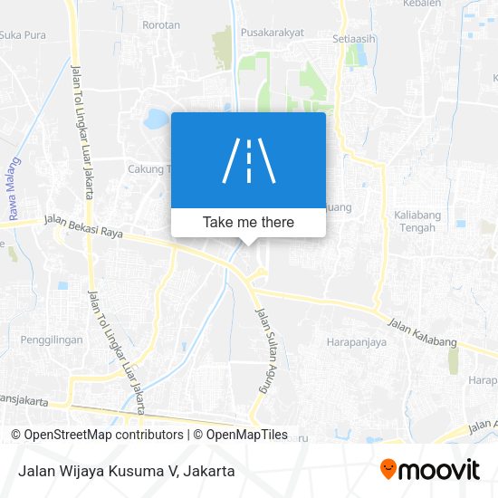 Jalan Wijaya Kusuma V map