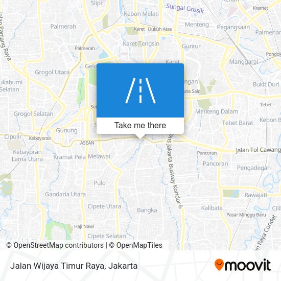 Jalan Wijaya Timur Raya map