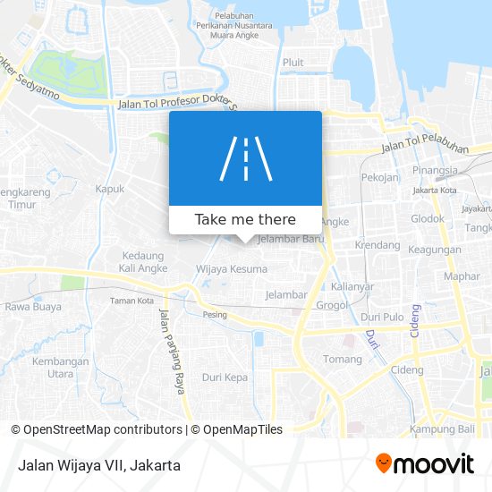 Jalan Wijaya VII map