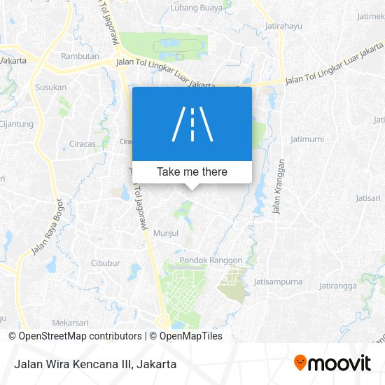 Jalan Wira Kencana III map