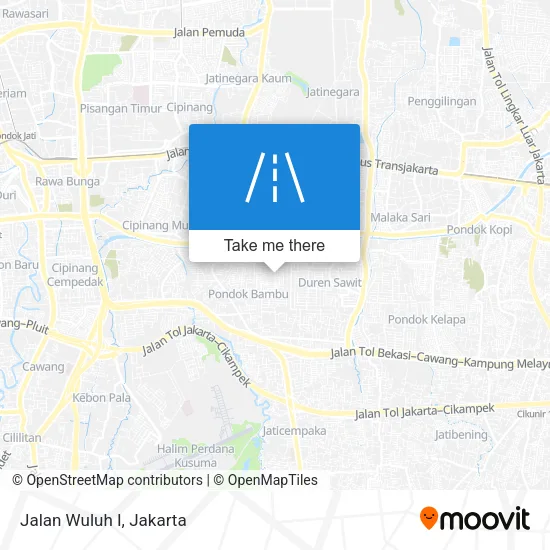 Jalan Wuluh I map