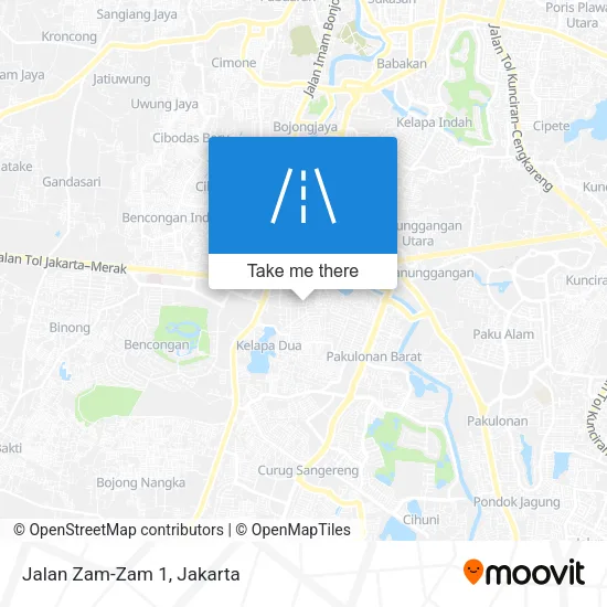 Jalan Zam-Zam 1 map