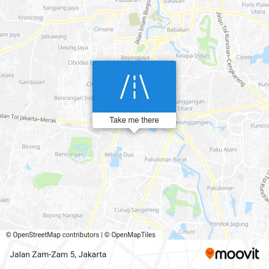 Jalan Zam-Zam 5 map