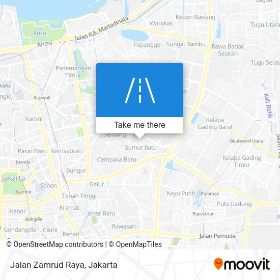 Jalan Zamrud Raya map