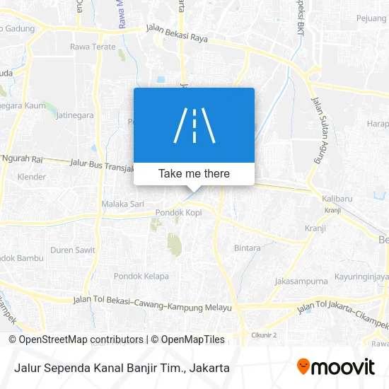 Jalur Sependa Kanal Banjir Tim. map