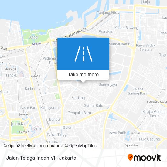 Jalan Telaga Indah VII map