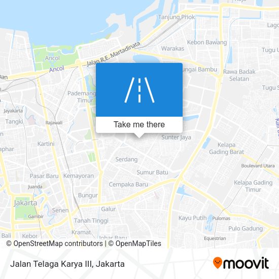 Jalan Telaga Karya III map