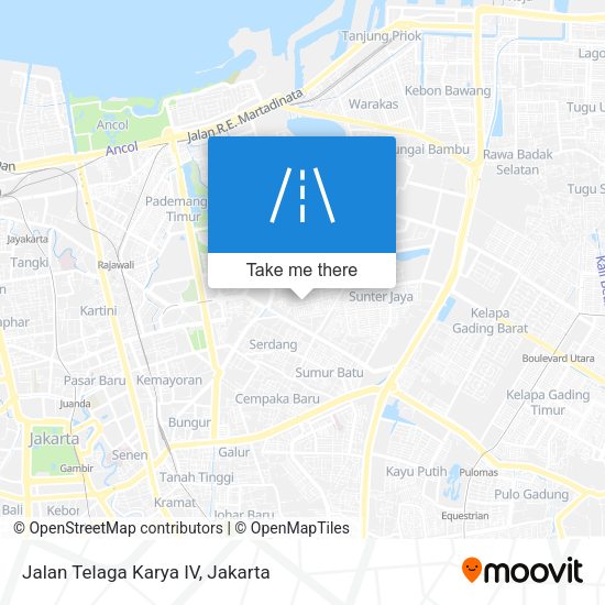 Jalan Telaga Karya IV map