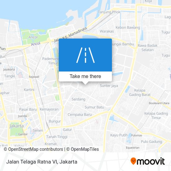 Jalan Telaga Ratna VI map