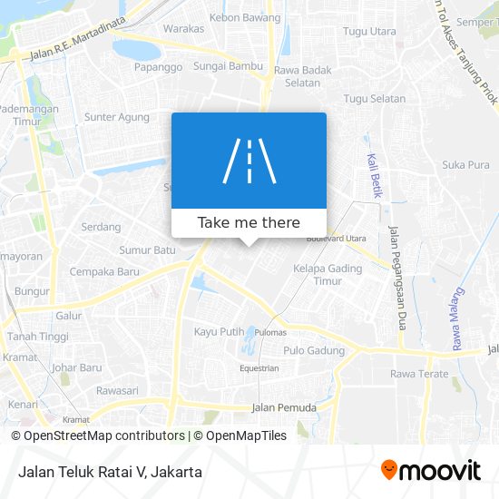 Jalan Teluk Ratai V map