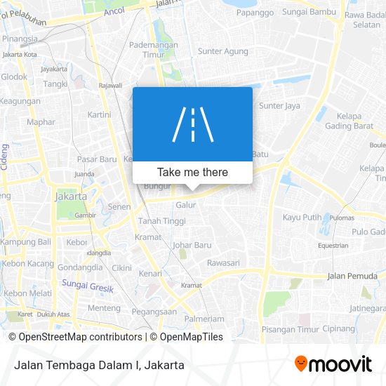 Jalan Tembaga Dalam I map