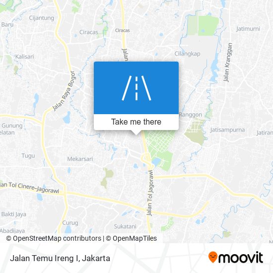 Jalan Temu Ireng I map