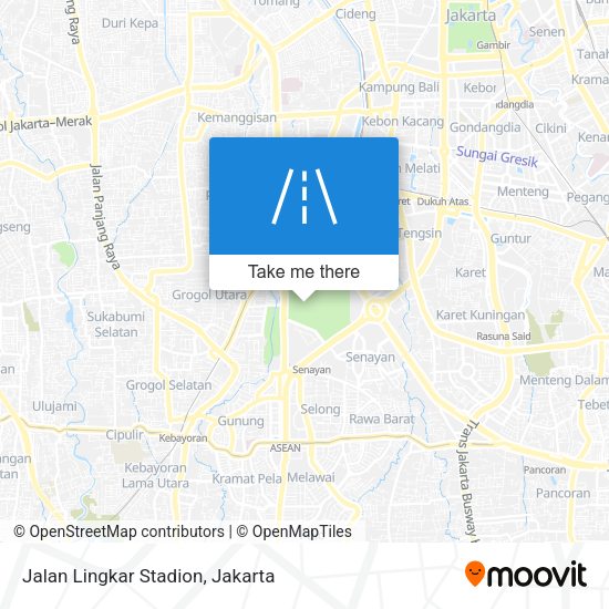 Jalan Lingkar Stadion map