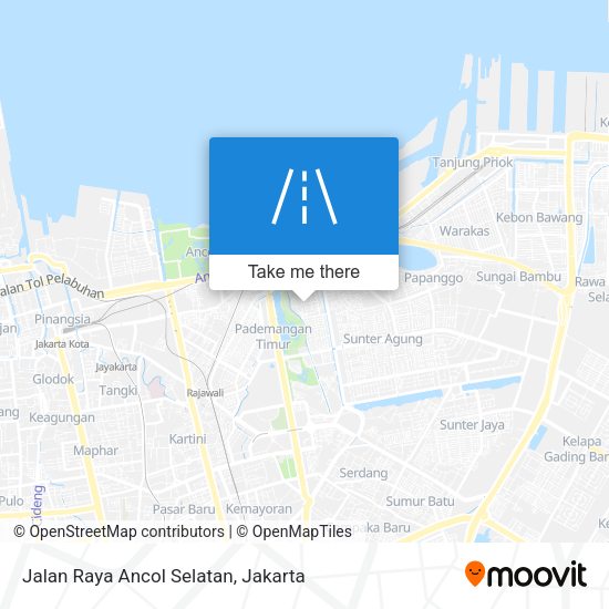 Jalan Raya Ancol Selatan map