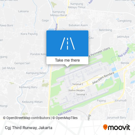 Cgj Third Runway map