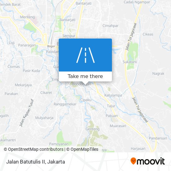 Jalan Batutulis II map