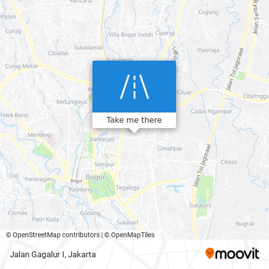 Jalan Gagalur I map