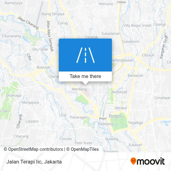 Jalan Terapi Iic map