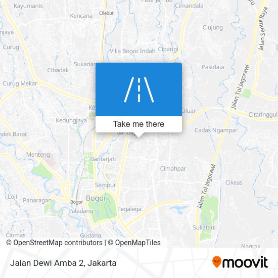 Jalan Dewi Amba 2 map