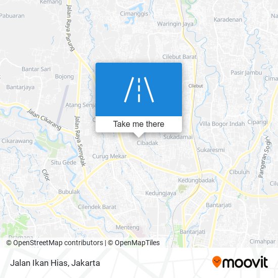 Jalan Ikan Hias map