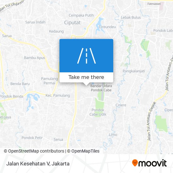 Jalan Kesehatan V map