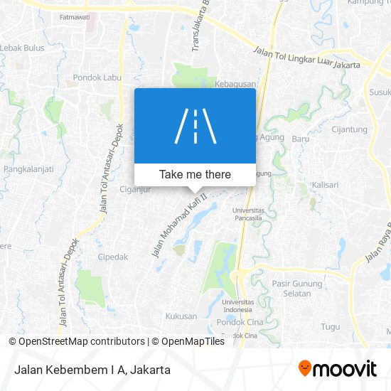 Jalan Kebembem I A map