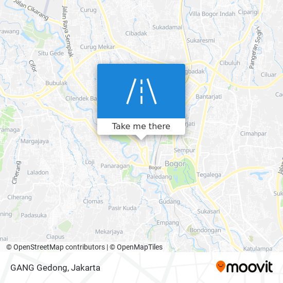GANG Gedong map