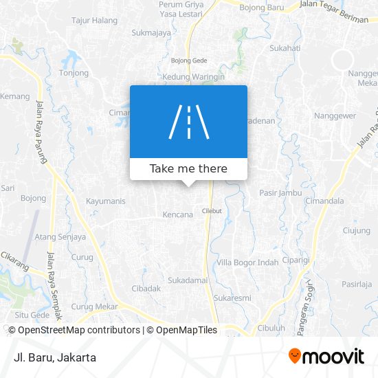 Jl. Baru map