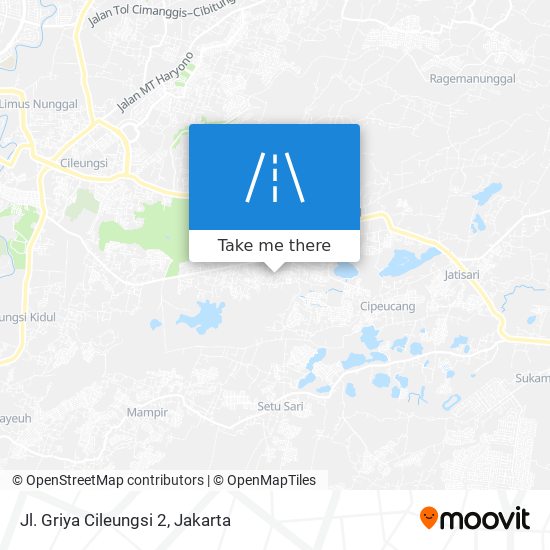 Jl. Griya Cileungsi 2 map