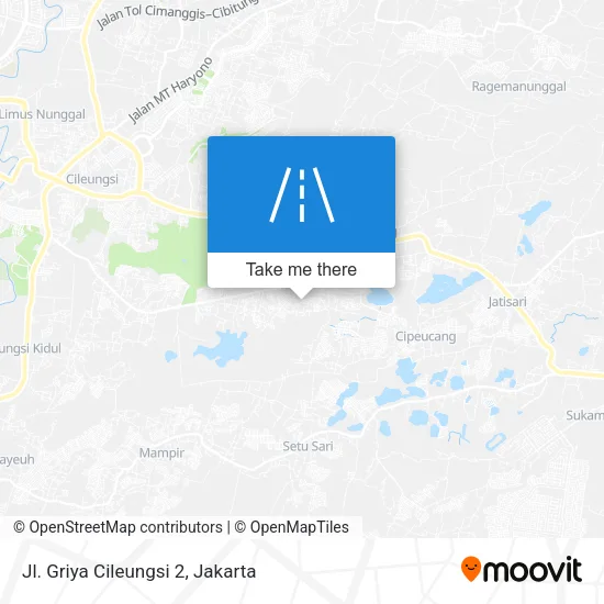 Jl. Griya Cileungsi 2 map