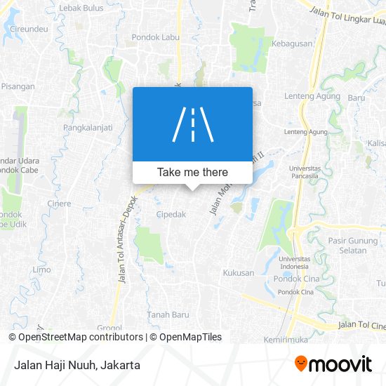 Jalan Haji Nuuh map