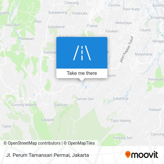 Jl. Perum Tamansari Permai map