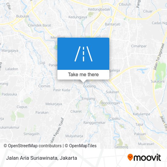 Jalan Aria Suriawinata map