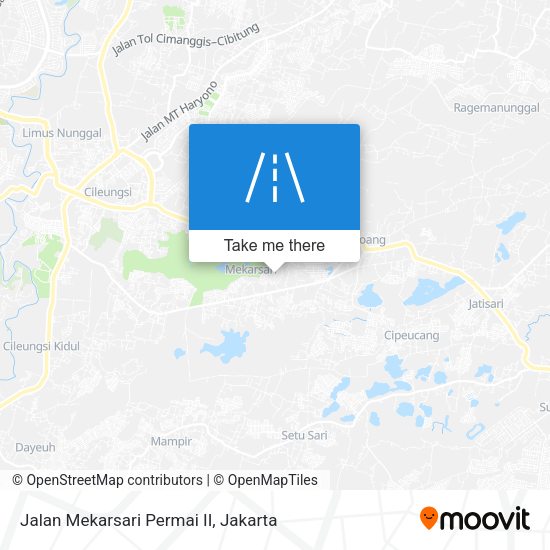Jalan Mekarsari Permai II map
