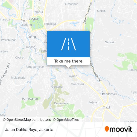 Jalan Dahlia Raya map