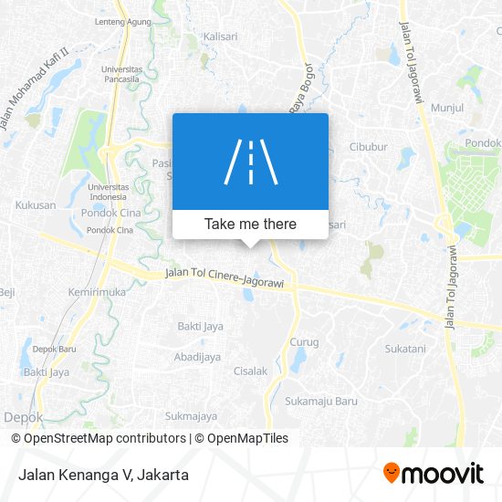 Jalan Kenanga V map