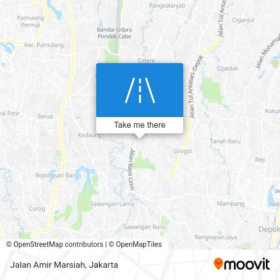 Jalan Amir Marsiah map