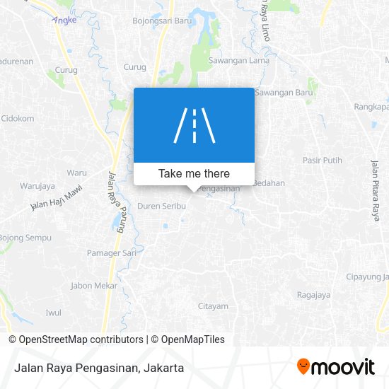 Jalan Raya Pengasinan map
