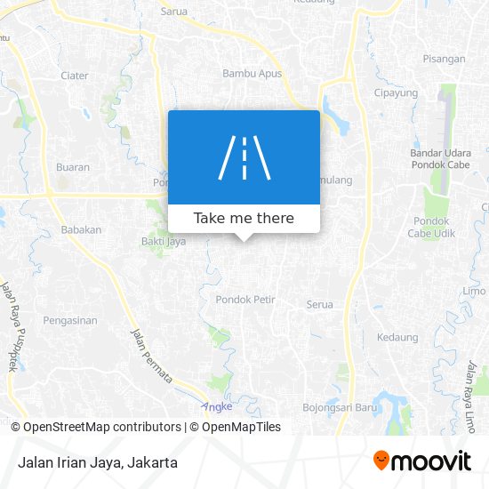 Jalan Irian Jaya map