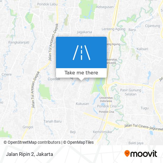 Jalan Ripin 2 map