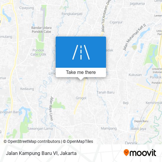 Jalan Kampung Baru VI map