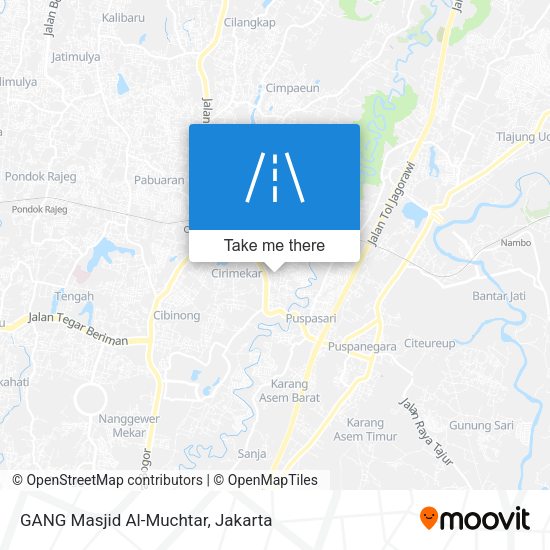 GANG Masjid Al-Muchtar map