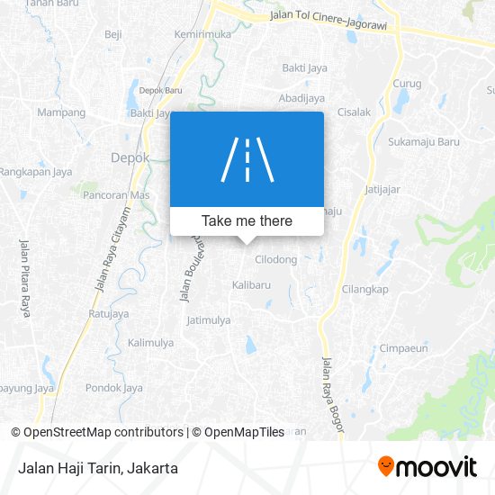 Jalan Haji Tarin map