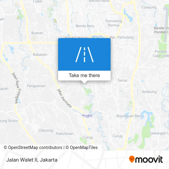 Jalan Walet II map
